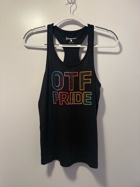 Orangetheory pride rainbow  Logo Racerback Tank